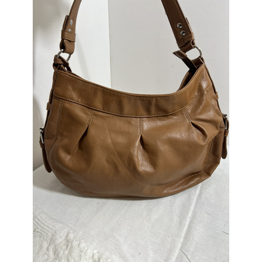 Chaps Hadbag Medium Brown Hobo 14x10” - Picture 3 of 7